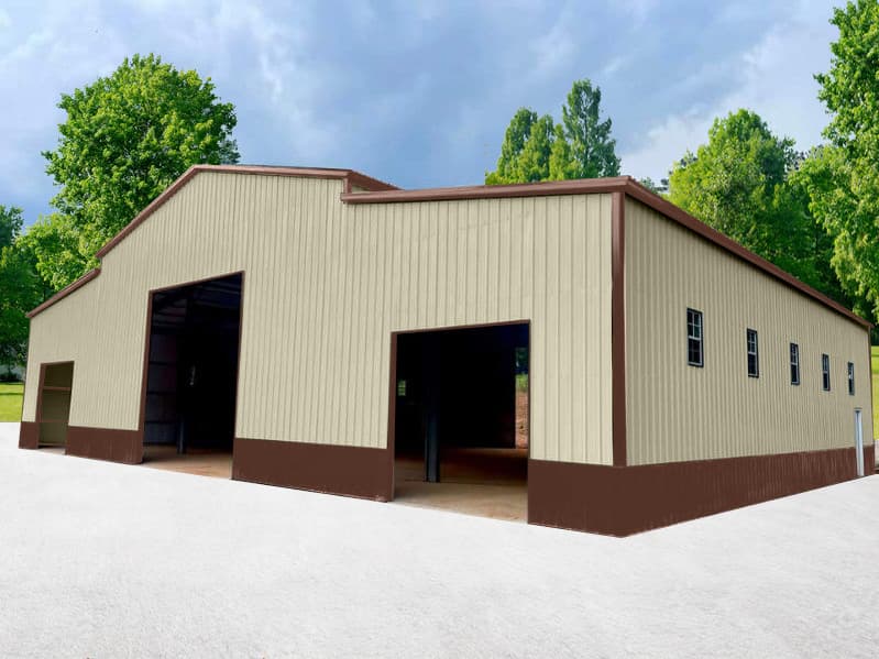Fully Enclosed Barn 30’x40’x16′