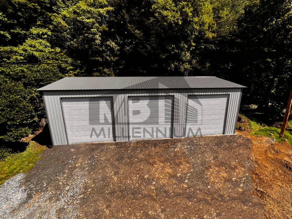 Fully Enclosed Vertical Garage 30’X60’X16′