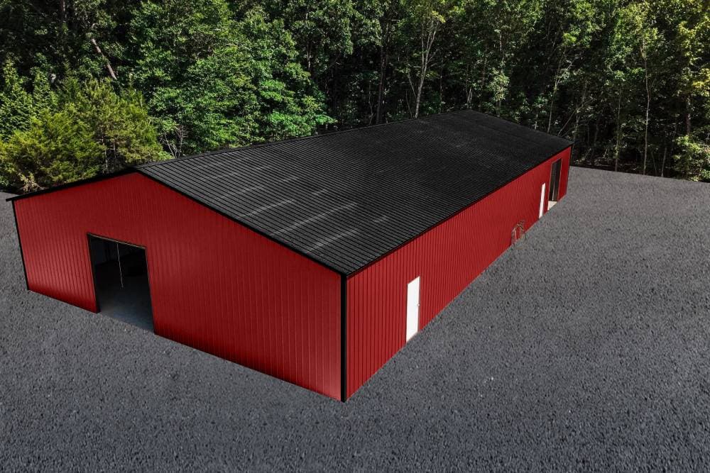 Fully Enclosed Vertical Commercial 50’x120’x12′