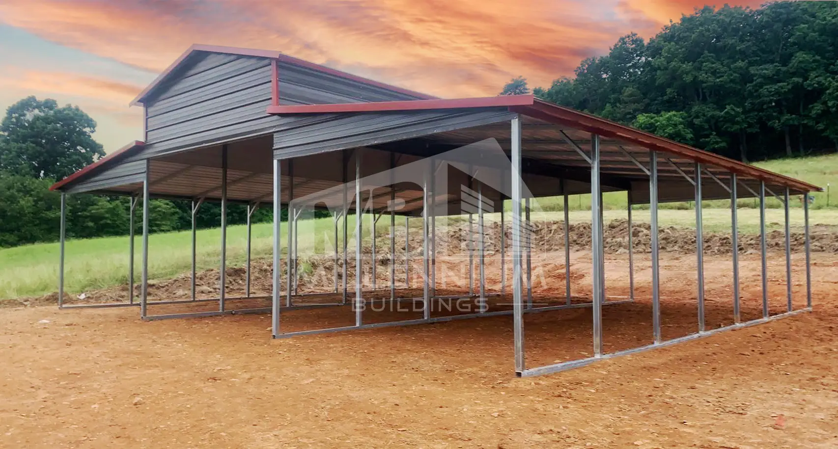 Barn 42’X35’X10’/6′