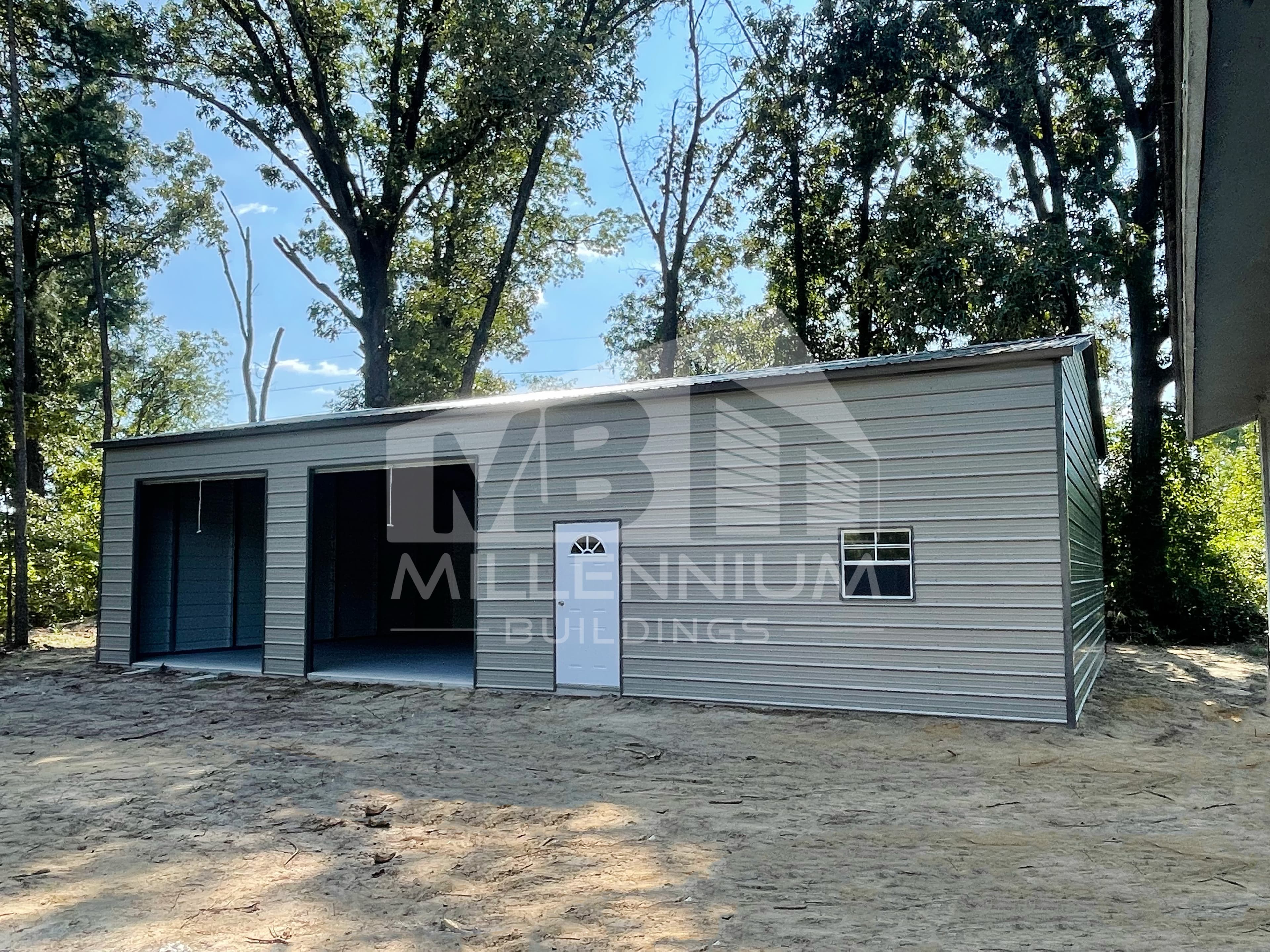 Fully Enclosed Garage 30X50X12