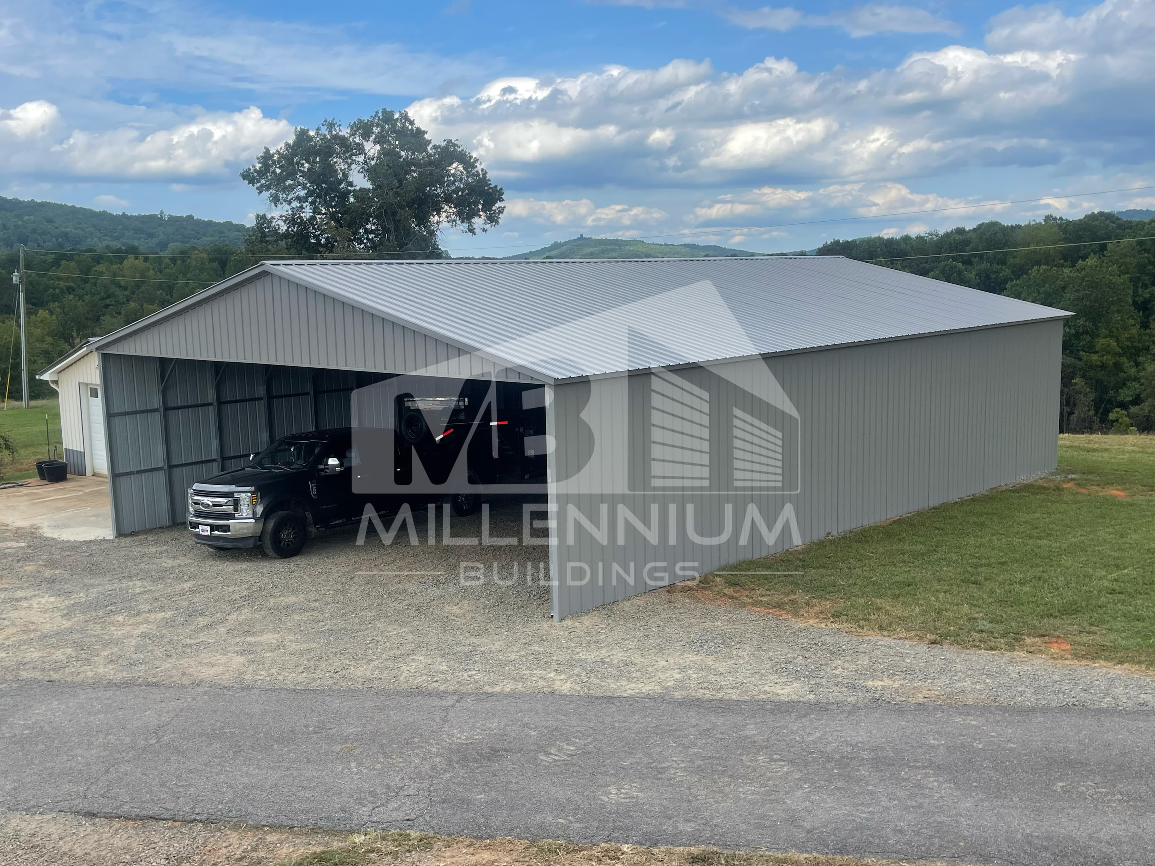 Partially Enclosed 40X60X14