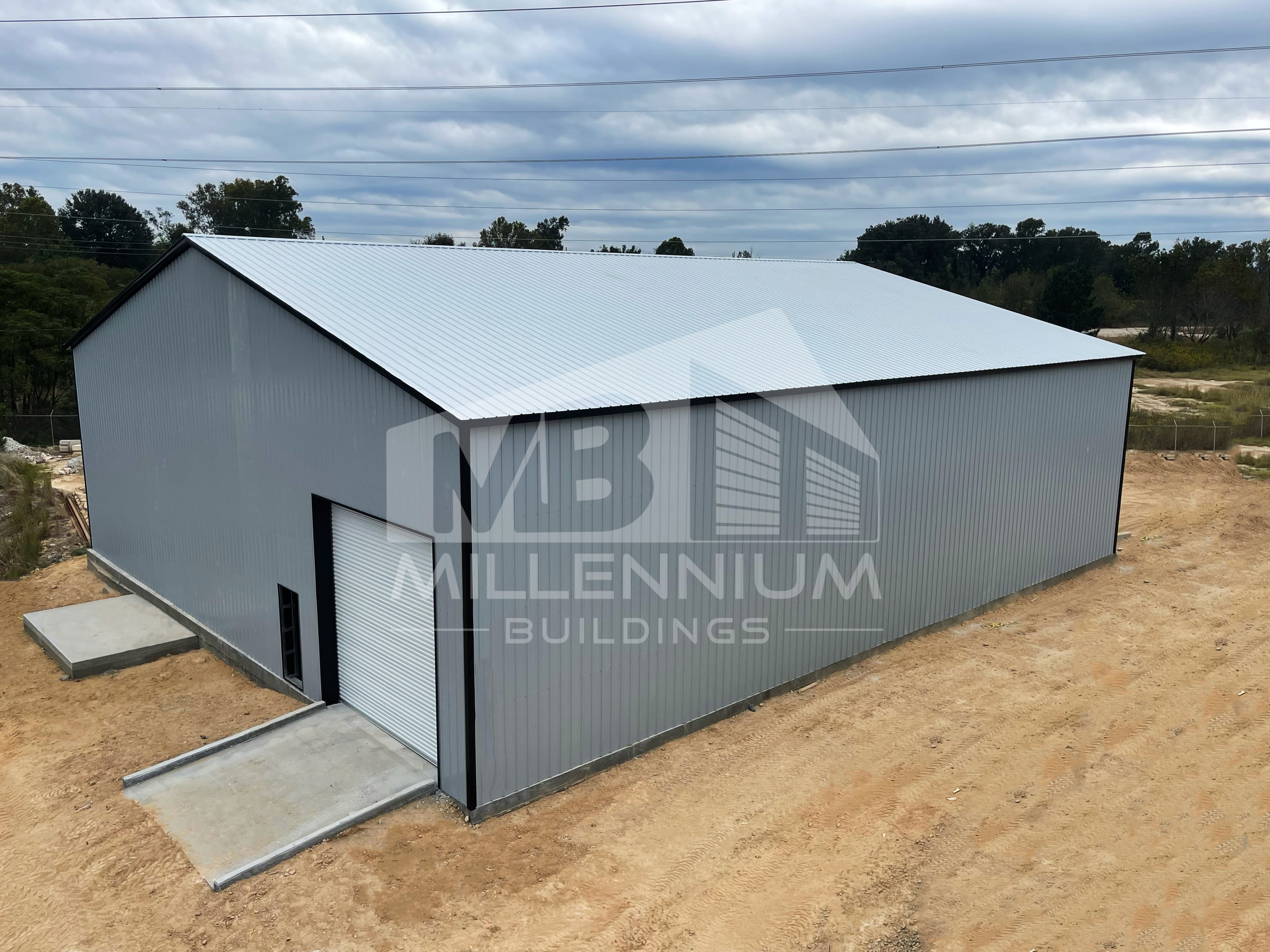 Fully Enclosed Garage 60X80X20