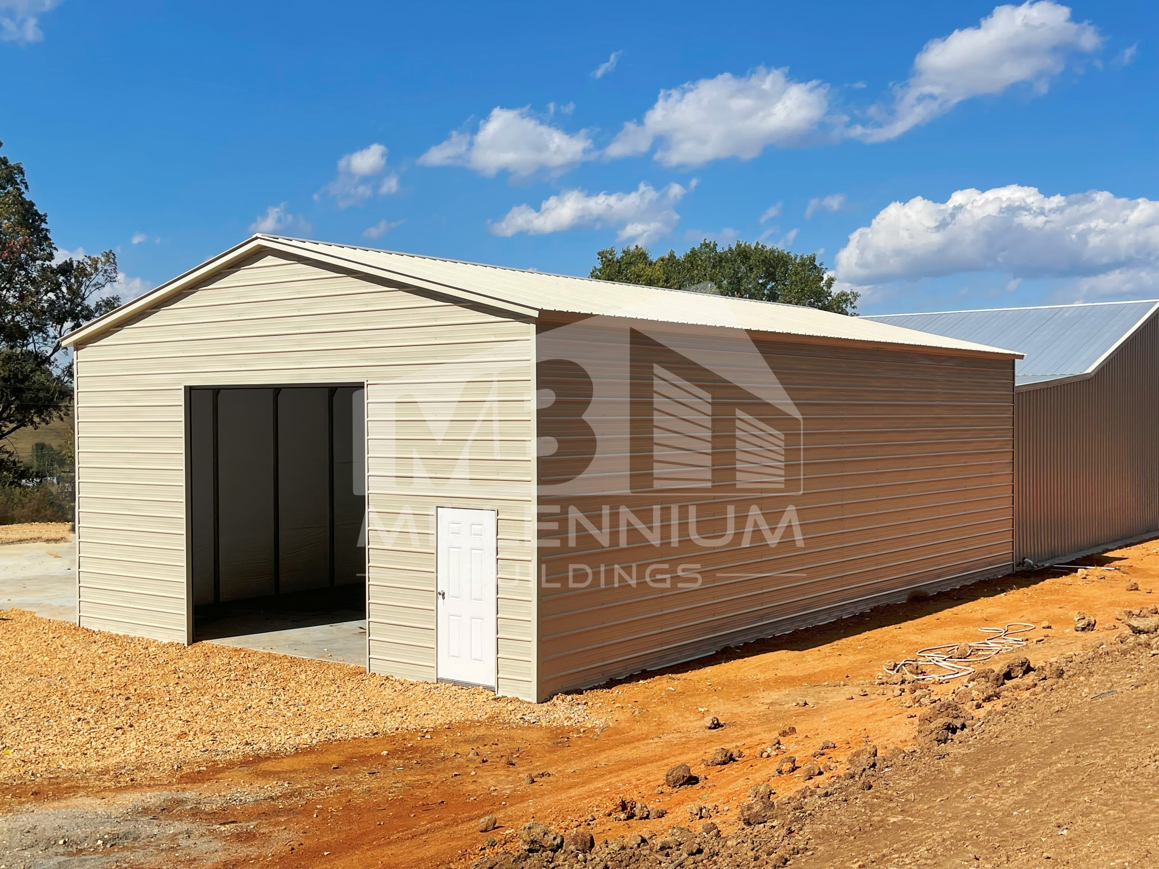 Fully Enclosed Garage 30X50X14