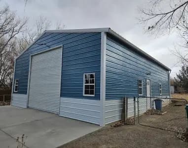 Fully Enclosed Garage 30X40X12