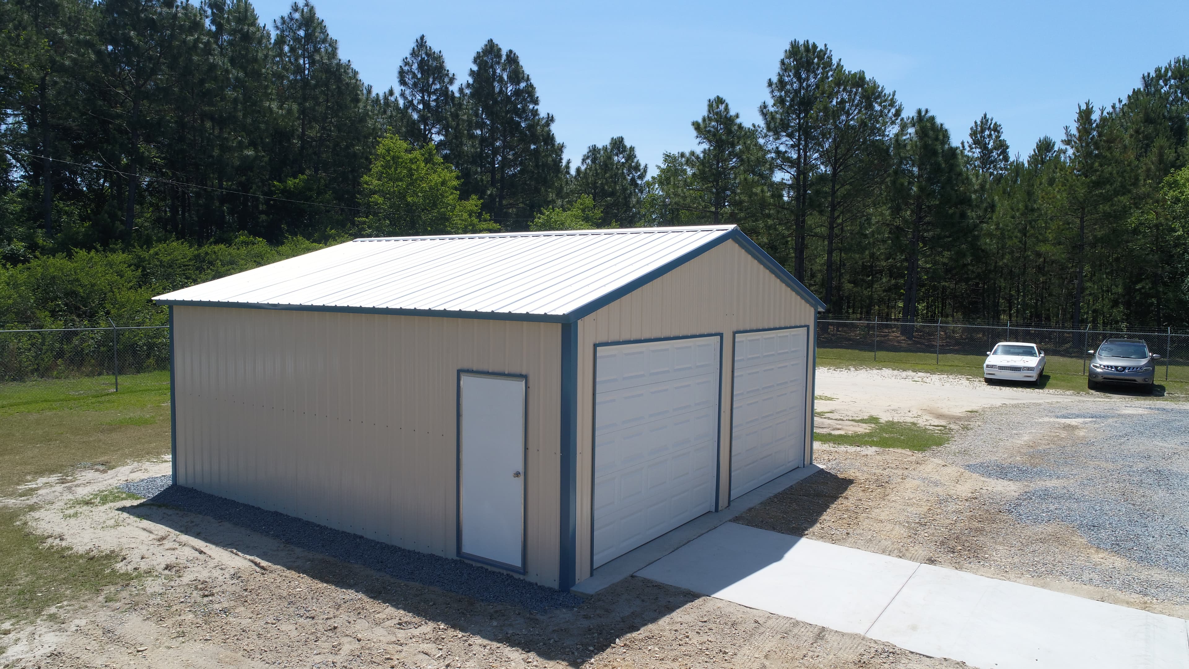 Vertical roof style fully enclosed