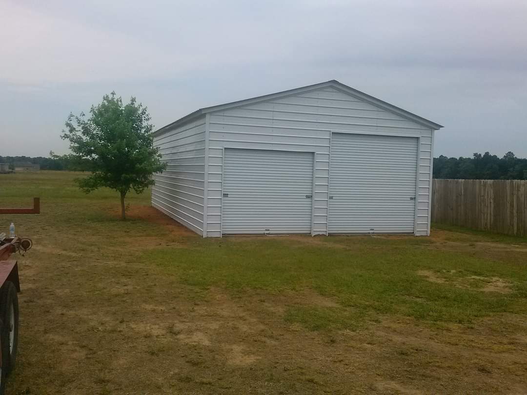 Vertical roof style fully enclosed