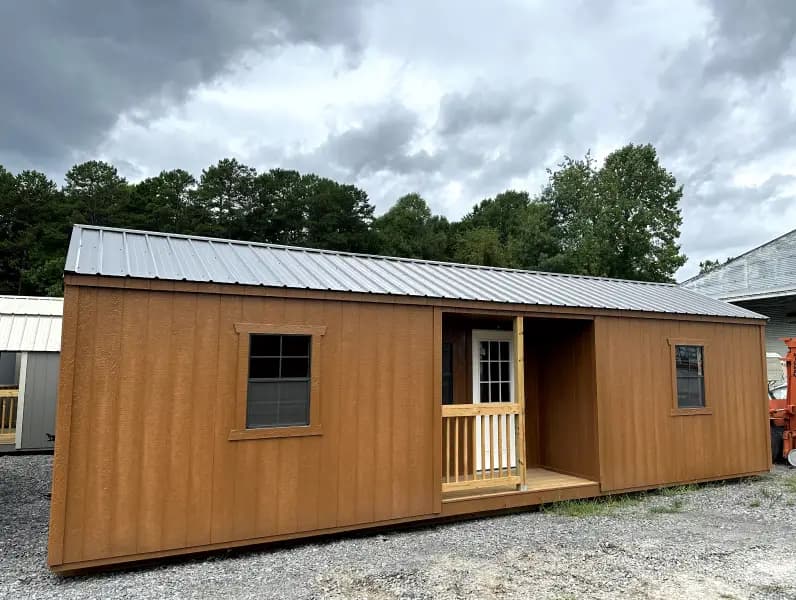 Butternut Centered Porch Cabin