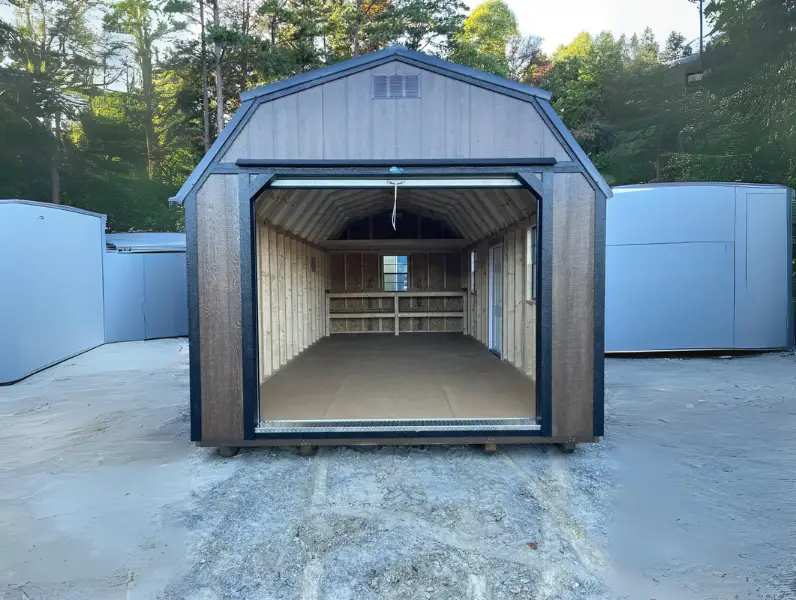 Chestnut Brown B-Lofted Garage