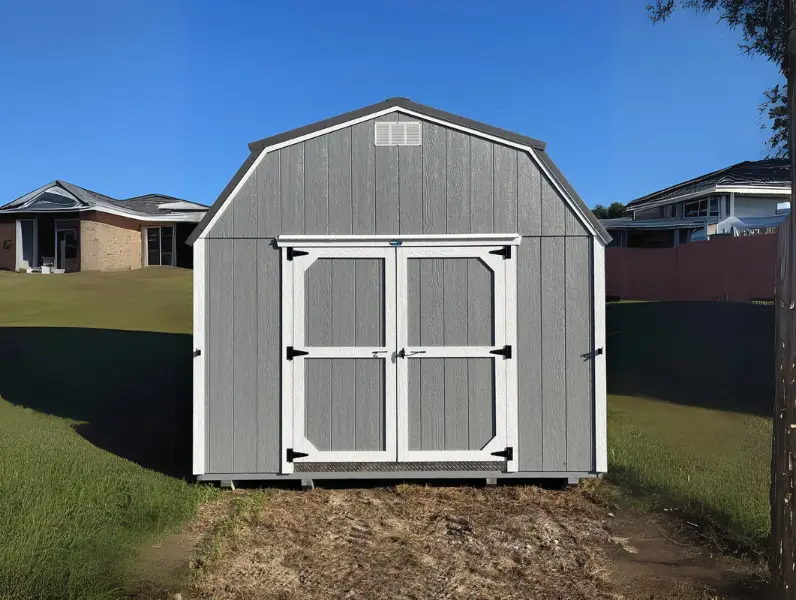 Ronks Gray B-Lofted Barn