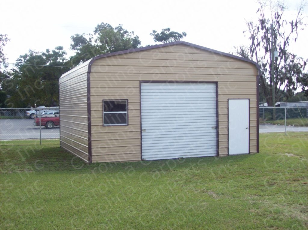 garage metal garages buildings regular carport steel building carports door kits homes roof walk window shed barn prefab florida build