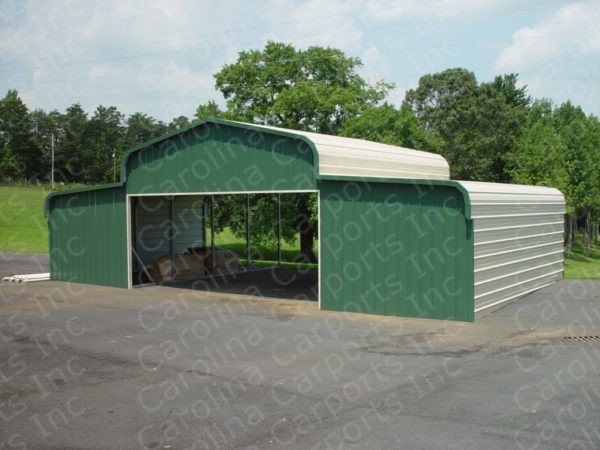 Regular Style Horse Barn with Two Ends Closed