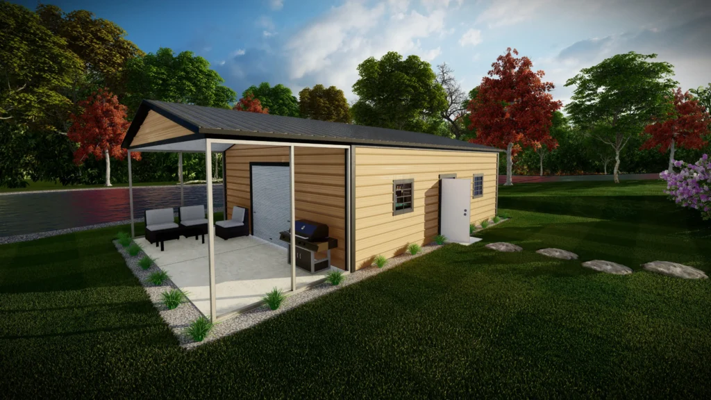Transform Your Metal Building into a Versatile Man Cave and Workshop